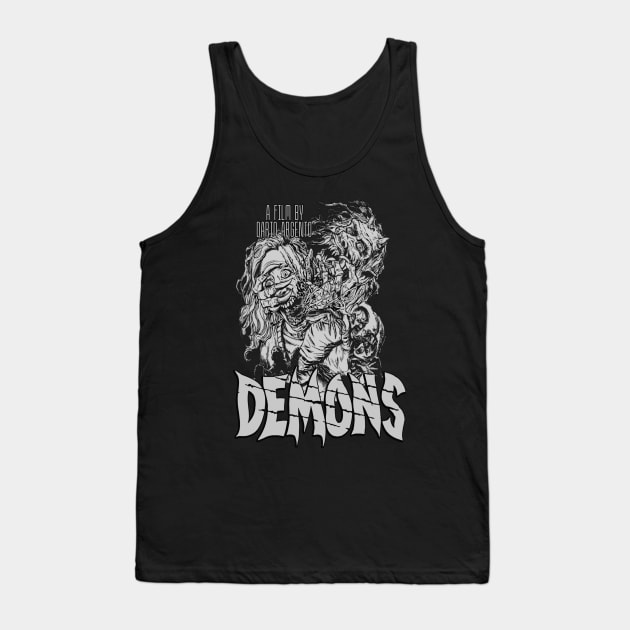 Demons, Classic Horror Tank Top by The Dark Vestiary